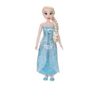 Disney - Licence Officielle - Jakks Pacific - Frozen Playdate Elsa 81 cm - Poupée Grandeur Nature Articulée avec Brosse et Accessoires - 11 Points d’Articulation - Univers Reine des Neiges