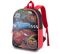 Disney Lightning McQueen Sac à dos pour enfants - Sac à dos mignon et durable pour garçons avec bretelles rembourrées et compartiment à fermeture éclair - Idéal pour l'école et les voyages - 38,1 cm