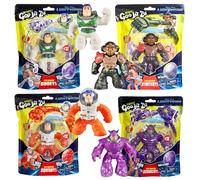 Disney Lightyear Jeu de 4 figurines d'action et de jeu Goo Jitzu