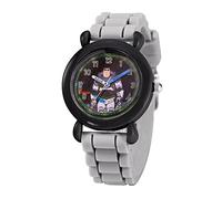 Disney Lightyear Montre à quartz analogique en plastique pour enfant avec bracelet en silicone