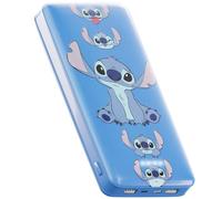 Disney Lilo and Stitch Batterie externe 10 000 mAh - Chargeur de téléphone portable universel avec port de charge USB - Cadeaux Stitch pour femmes, hommes, adolescents et tous les fans de Stitch Stuff