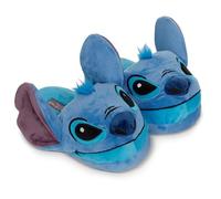 Disney Lilo and Stitch Chaussons 3D à enfiler pour fille Lilo, Stitch, Angel, Ohana, bleu, 1 Little Kid