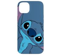 Disney Lilo and Stitch Cute Stitch Face Slate Gray Coque pour iPhone 14 Plus