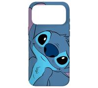 Disney Lilo and Stitch Cute Stitch Face Slate Gray Coque pour iPhone 17 Pro Max
