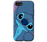 Disney Lilo and Stitch Cute Stitch Face Slate Gray Coque pour iPhone SE (2020) / 7 / 8