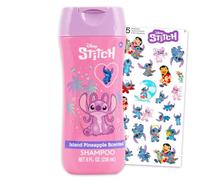 Disney Lilo and Stitch Ensemble de salle de bain pour enfants - Ensemble avec shampooing Stitch 236,8 g et autocollants, plus | Fournitures de bain Disney pour enfants, garçons et filles