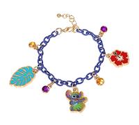 Disney Lilo and Stitch Multicoloured Enamel Costume Charm Bracelet BH00293YRML-65
