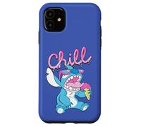 Disney Lilo and Stitch Neon Ice Cream Chill Drip Coque pour iPhone 11