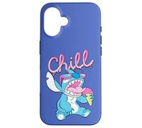 Disney Lilo and Stitch Neon Ice Cream Chill Drip Coque pour iPhone 16