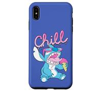 Disney Lilo and Stitch Neon Ice Cream Chill Drip Coque pour iPhone XS Max