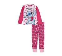 Disney Lilo and Stitch Pyjama pour fille de 5 à 15 ans, fuchsia, 5-6 ans
