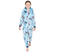 Disney Lilo and Stitch Stitch & Angel Grenouillère en polaire pour enfant Bleu, bleu, 7 ans