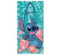 Disney Lilo and Stitch Surf bath towel, beach towel 70x140cm (Fast dry)
