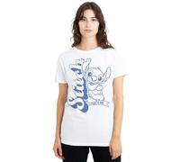 Disney Lilo and Stitch Thats Me Ladies T Shirt, White, Blanc, M Femme