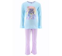 Disney Lilo e Stitch Lot de 2 pièces Piagiama Long Stitch Far Out pour filles et filles, bleu, 3 ans