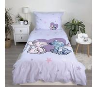 Disney Lilo Et Cousu Housse de Couette Simple & Ue D'Oreiller Cœur Coton
