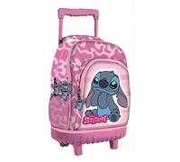 Disney Lilo et Stitch 44 cm grand cartable à roulettes sac à dos trolley primaire