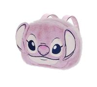 Disney Lilo et Stitch Angel Heart-Sac à dos Plush Face, Rose
