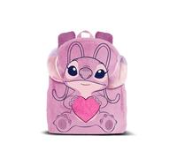 Disney Lilo et Stitch Angel Heart-Sac à dos Plush, Rose