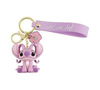 Disney Lilo et Stitch Angel Porte-clés 3D, rose, Taille unique, Disney Stitch