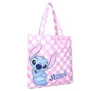 Disney Lilo et Stitch BAG IT UP - Sac Shopper Shopping bag - Dimensions 40 x 40 x 1 cm - Couleur Rose et Violet, Rose et violet