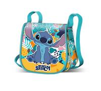 Disney, Sac à Bandoulière Muffin Mini Unisex Kids, Turquoise Lilo et Stitch, One size