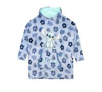 Disney Lilo And Stitch Couverture à capuche pour femme | Couvre-lit polaire ultra confortable | Vêtements Stitch pour femme | Taille unique Bleu, bleu, Taille unique