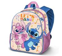 Disney Sac à dos Lilo et Stitch 3D Elite Rose – 26 x 31 cm – 8 L