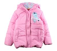 Disney Lilo et Stitch, Doudoune à Capuche Fille (FR/ES, Âge, 2 ans, 3 ans, Taille normale, Rose)