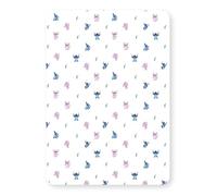 Disney Lilo et Stitch Drap Housse Double Officiel, Design Chill avec Stitch et Angel, Conçu pour Lits Doubles, Polyester Doux avec Bord élastique, Chambre d’Enfant