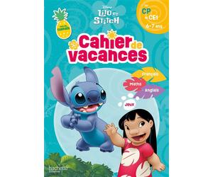 Disney - Lilo et Stitch - Du CP au CE1 - Cahier de vacances 2026 - Daniel Berlion - Hachette Education - broché - Scolaire / Universitaire