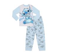 Disney Pyjama long Lilo et Stitch pour fille, violet, 6-7 ans