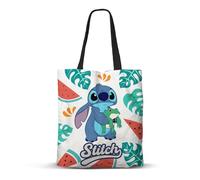 Disney Lilo et Stitch Frog-Sac de Courses Shopping FAN, Multicolore, 33 x 40 cm