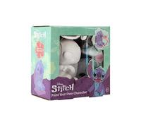 Disney Store - Kit de peinture Lilo et Stitch - Figurine plâtre, peintures & pinceaux - Effet pâte structurée - Dès 3 ans