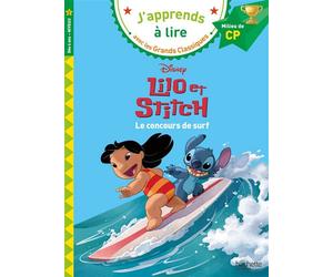 Disney - Lilo et Stitch - Le concours de surf, CP Niveau 2 - Isabelle Albertin - Hachette Education - broché - Scolaire / Universitaire