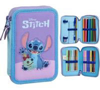 Disney Lilo et Stitch, le porte-plume Star Dog Scrump, rempli, 2 étages
