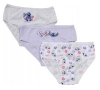 Disney Lilo et Stitch, Lot 3 Culottes, Fille (FR/ES, Âge, 8 Ans, Taille Normale, Violet)
