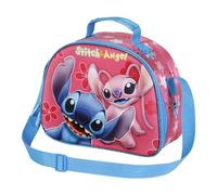 Disney Lilo et Stitch Match-Sac à Goûter 3D, Rose, 25,5 x 20 cm