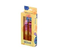 Disney Stylos Lilo et Stitch Mix – Pack de 2, 10 couleurs – Jaune 9,5 x 23 cm