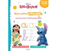 Disney - Lilo et Stitch - Mon cahier effaçable - J'écris les lettres minuscules (4 - 6 ans)