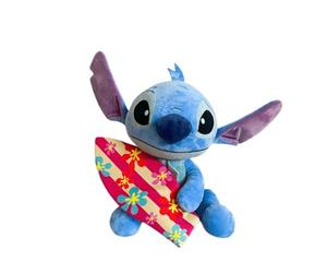 Disney Lilo et Stitch Peluche 50 cm avec Planche de Surf Convient dès Les Premiers Mois de Vie