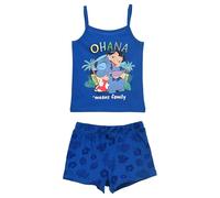 Disney Lilo et Stitch, Pyjama Court, Fille (Bleu,3 Ans)