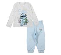 Disney Lilo et Stitch, Pyjama Long, Fille (FR/ES, Âge, 4 Ans, Taille Normale, Bleu)