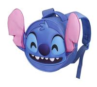 Disney Lilo et Stitch Send-Sac à Dos Emoji, Bleu, 22 x 22 cm, Capacité 4 L