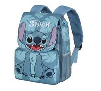 Disney Lilo et Stitch Sit-Petit Sac à Dos Extensible EXP, Bleu, 26 x 34 cm, Capacité 15 L