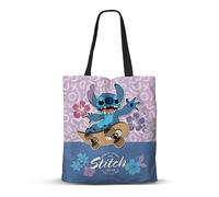 Disney Lilo et Stitch Skate-Sac de Courses Shopping FAN, Lilas, 33 x 40 cm