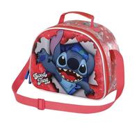Disney Lilo et Stitch Thing-Sac à Goûter 3D, Rose, 25,5 x 20 cm
