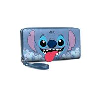 Disney Portefeuille Lilo et Stitch Tongue Essentiel Bleu 19 x 10 cm
