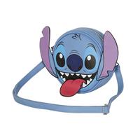 Karactermania Lilo And Stitch Disney Tongue Round Shoulder Bag Bleu