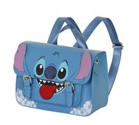 Disney Lilo et Stitch Tongue-Sac à Bandoulière-Sac à Dos Satchel, Bleu, 27 x 19 cm
